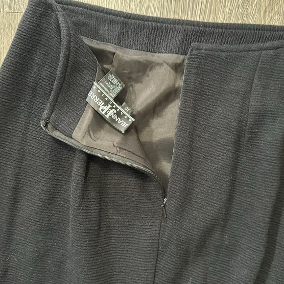 Vintage Jeanne Pierre Wool Blend Long Skirt size 10 - Picture 7 of 7
